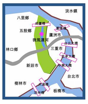 微風帆船基地位置圖